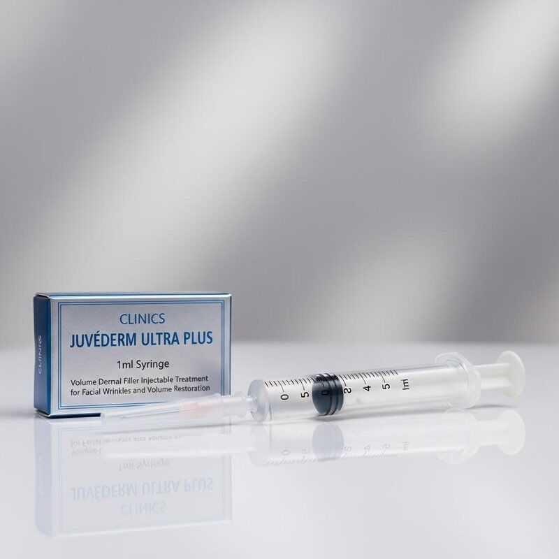 Phòng khám Juvederm Ultra Plus Filler 1ml Ống tiêm Thể tích Dermal Filler Tiêm Điều trị nếp nhăn trên khuôn mặt và phục hồi thể tích