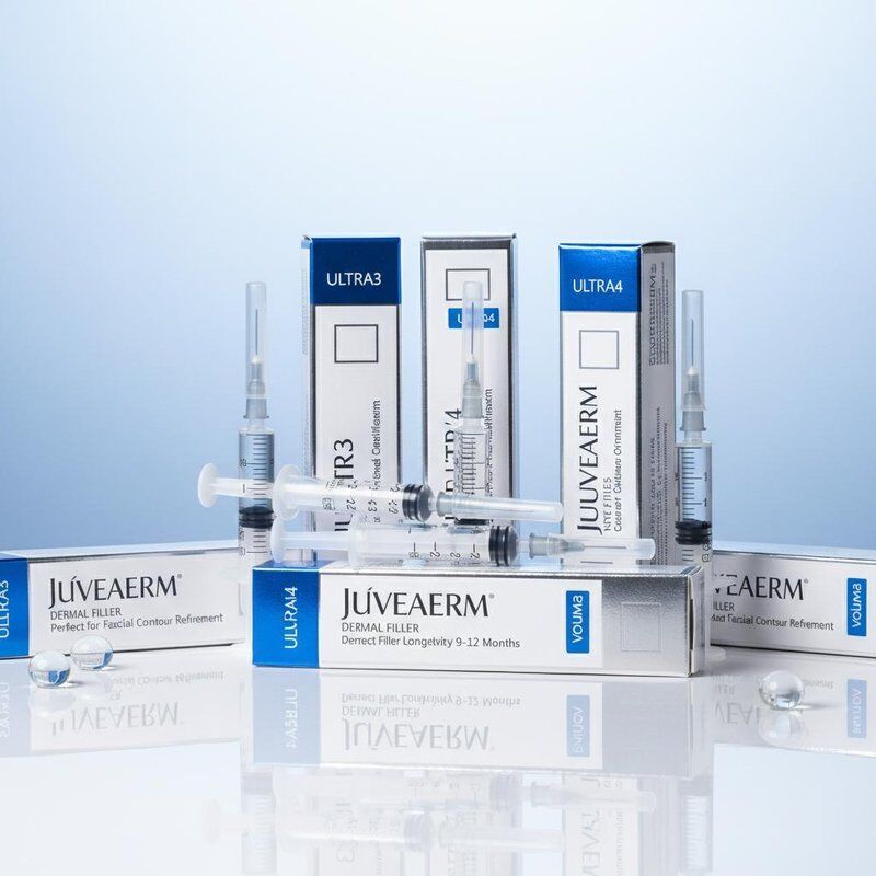 Tiêm mặt Juvederm Dermal Filler Tuổi thọ 9-12 tháng Ultra3 Ultra4 Voluma Hoàn hảo cho việc cải thiện đường viền trên khuôn mặt