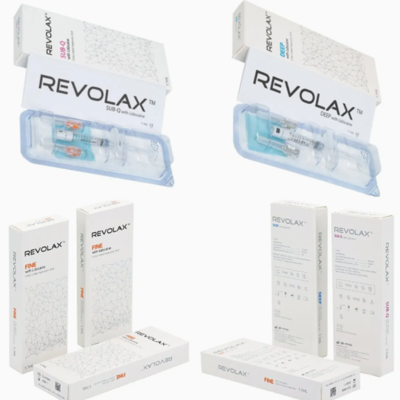 Phân tích sâu Sub-Q Revolax Dermal Filler InjectionDeep Mid To Deep Dermis để phục hồi khối lượng khuôn mặt và giảm nếp nhăn